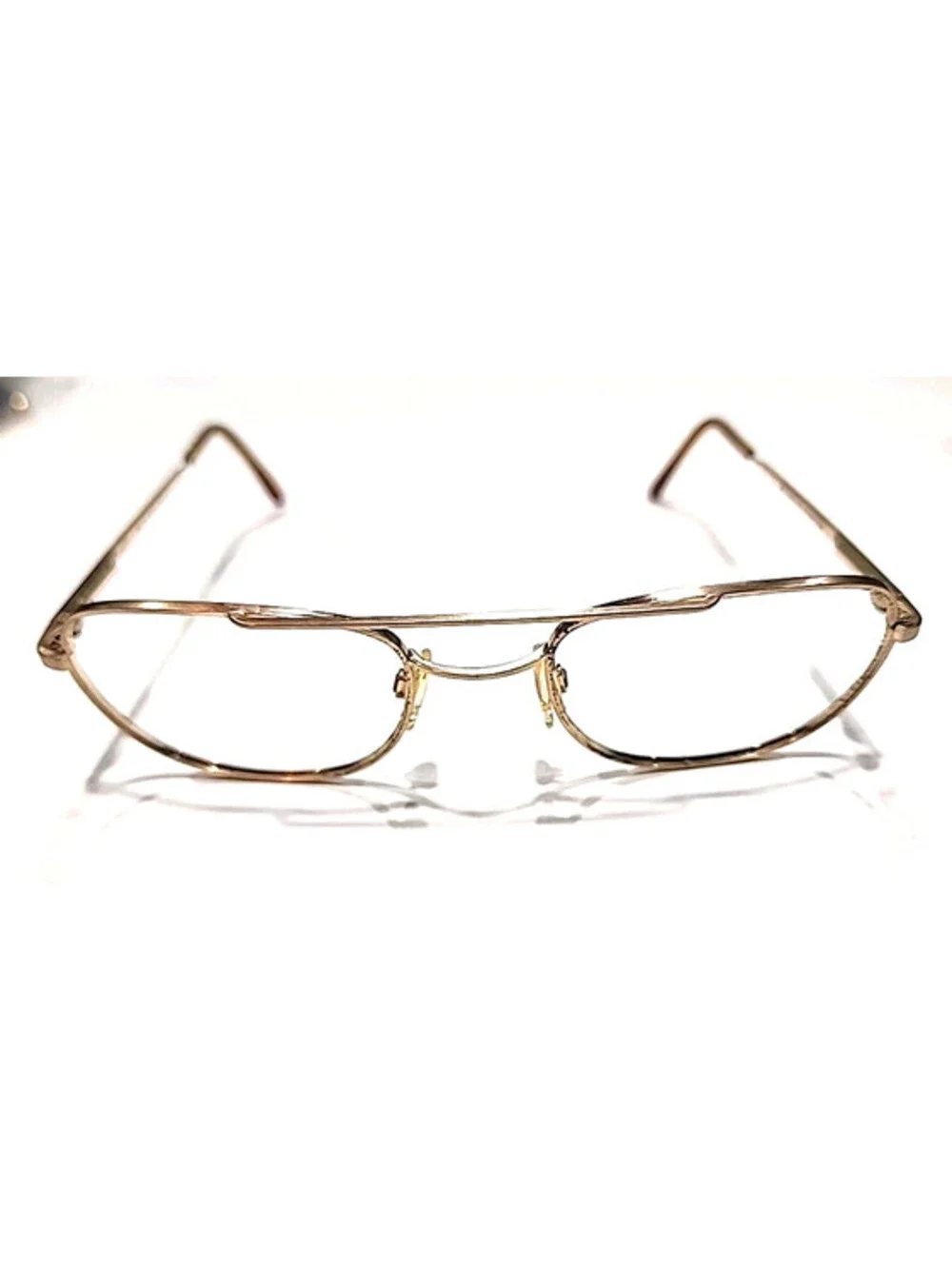 Randolph Engineering RE FGN No Lenses Gold Pilot Sunglasses Frame 52-20 140